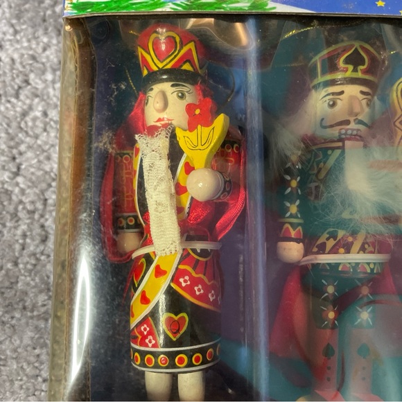Michael Wolfe Old World Style Nutcracker Ornaments Set of 4 Horizons East New - Picture 3 of 9